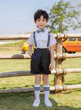 高档园六一儿童演出服幼儿毕业照礼服男服女表童小学生合唱演装蓬