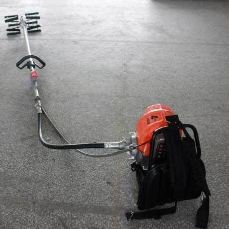 背负式二四冲程锄草机松土机割稻机割草机扶禾器小型微耕机翻土机