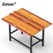 工桌桌洞附装 修板固定夹压料件木夹铝合476金拼桌卡