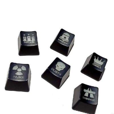 C63A Gaming Keycaps Durable ABS Keycap OEM Profile