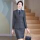 长袖 正装 西装 女秋气质职业装 酒店经理前台工作服外套 套装 2024新款