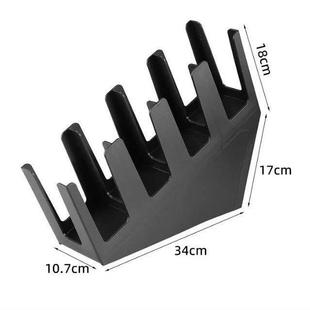 咖啡奶茶店取塑胶布分杯架吧台摆放杯盖取杯器一体成型外带杯架