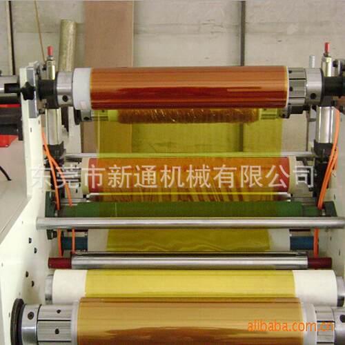 X机T机-950粘胶材料贴合多功能加热贴合卷筒材动JYF料全自分条机