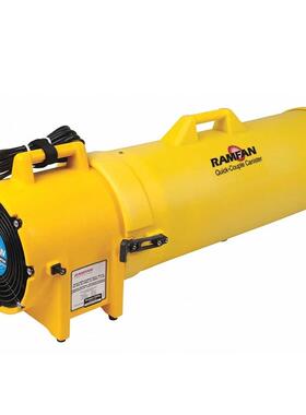 优兰特RAMFAN200mm|UB20ED8025正负压风机配7.6m风管筒