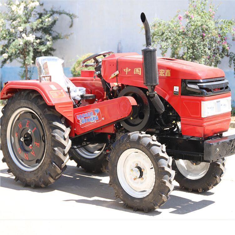 70缸马力四四驱整地机 力2马单缸 偏轮坐小型四松土机旋HX-XGJ耕