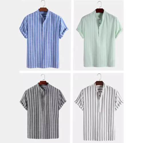 Men's short sleeved shirts in large quantities