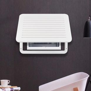 9WOR翻盖电表箱装 饰画总开关电表盒多媒体配电箱电闸箱木质弱电箱