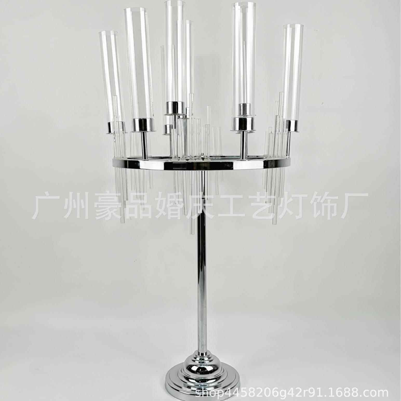 酒境LSN婚庆九餐头烛台婚礼堂宴会厅店桌节日派对家居装饰路跨引