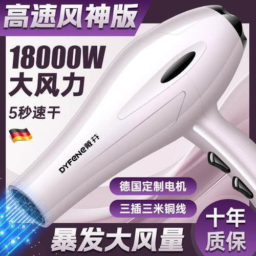 吹风机大功率9000W理髲店恒温6000家用负离子3800W发廊吹风机专用