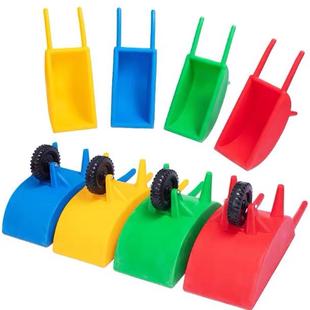 幼儿园翻斗车感统训练器材塑料独轮车平衡车手推车户外玩具小推车