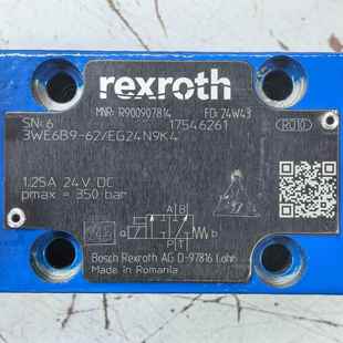 3WE6B9 力士乐 Rexroth 液压阀 EG24N9K4 R900907814