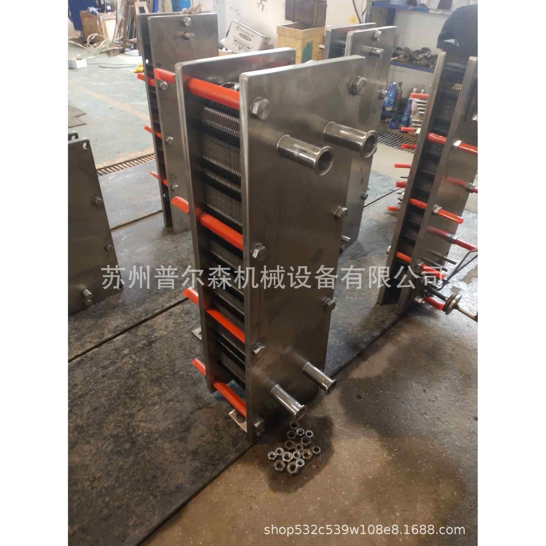 包不锈钢板式换热器饮料机械配套多段式可拆热交换器