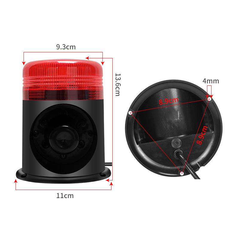 25w声YX96AR光报警器灯12V串口开关量45语音播报2Y48V叉车警示X96