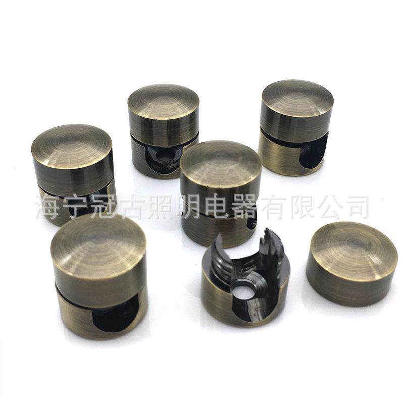 灯具吊灯电源线移位器复古电线装饰铝线扣DIY灯具配件