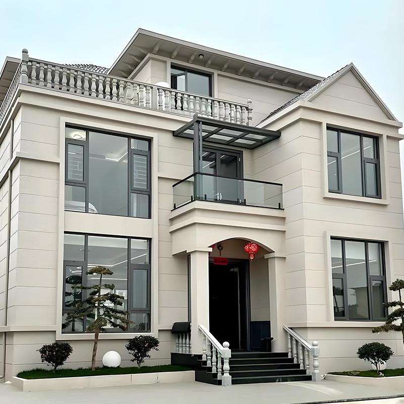 高端断桥铝门窗别墅自建房家装系统窗铝合金门窗平开窗封阳台封窗
