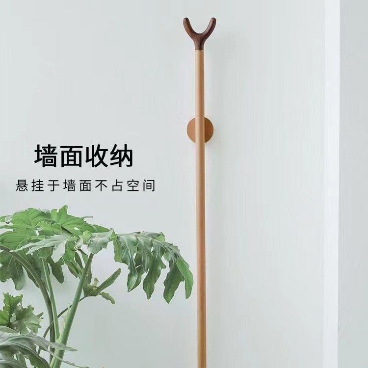 家用实木撑衣杆个性创意衣叉杆阳台挑衣杆服装店衣杆丫叉木棍长
