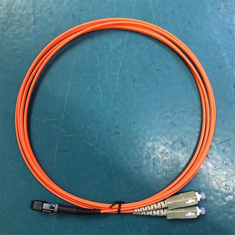 MTRJ光纤跳线多模双芯MTRJ-LC/SC/FC/ST电信级尾纤OM1