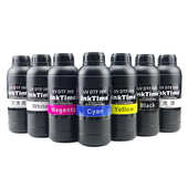 60cm卷材打印AB膜烫金光油专用UV墨水 DTF水晶标贴墨水适用A3