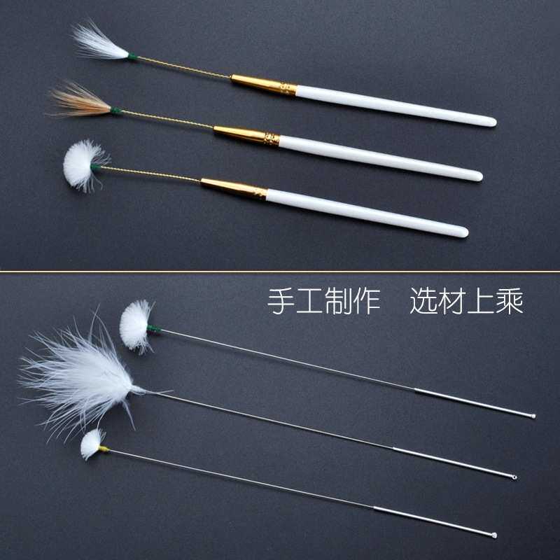 天专业洁采耳耳器掏耳朵套装勺金扬州件木盒蝴蝶耳艺精品19工具
