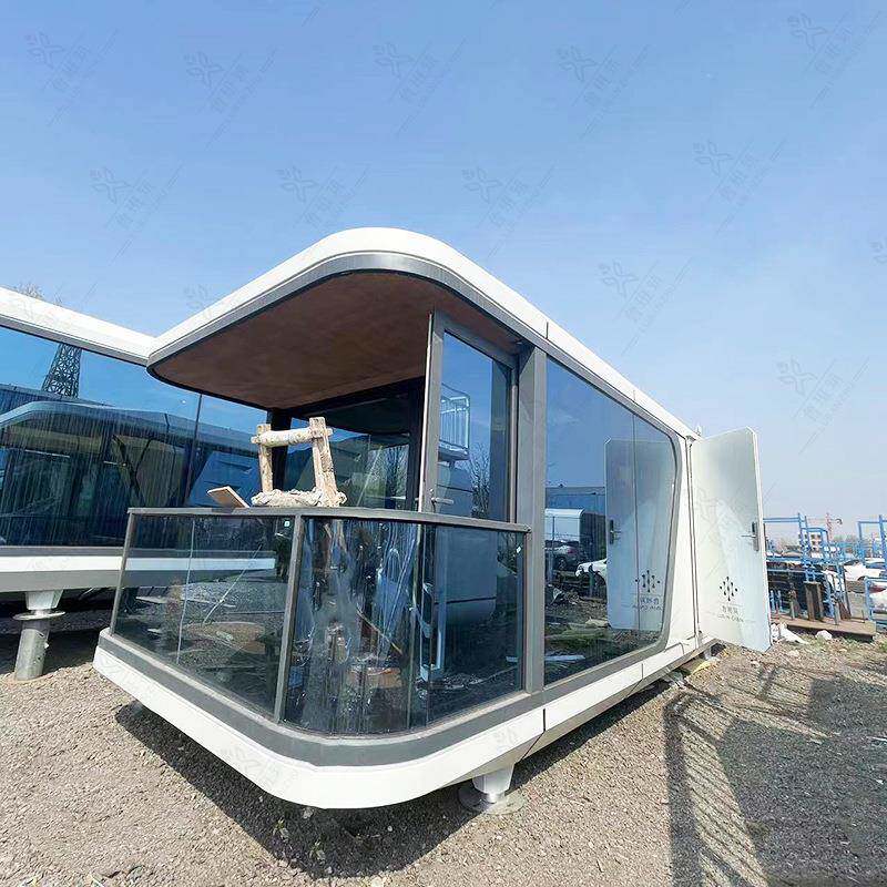 草坪太空舱集装箱民宿酒店 文旅乡村旅游高端公寓住宿间 网红民宿