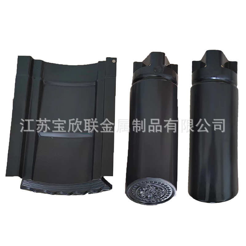 瓦瓦铝铝合金金属板彩铝涂铝中式仿古供应瓦瓦古建屋面锰镁