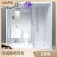 新世爵整体淋浴房一体式 家用浴室玻璃隔断移门卫生间洗澡间轻奢