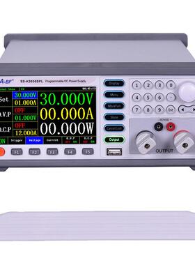 A-BF直流稳压电源SS-3030SPL彩屏高精度30V30A维修电源