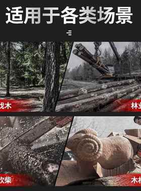 树德国油锯进口大功率汽油锯家用功能锯砍柴70909伐木砍树锯园多