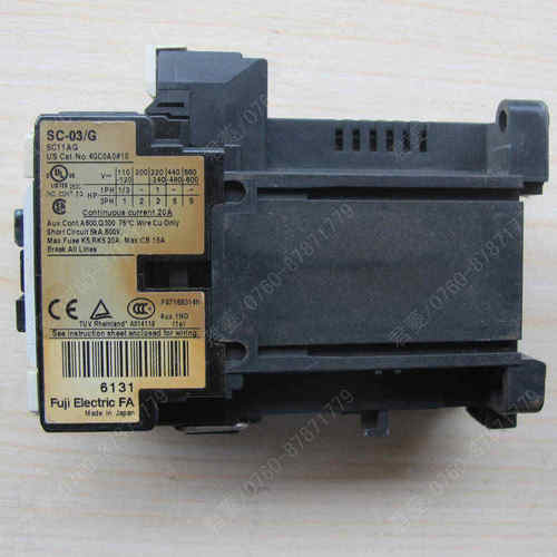 富士03/电梯接触器g接触器dc24v/直流sc-   接触器fuji