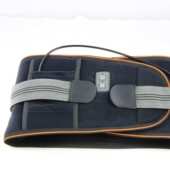 定制多功能腰部按摩器加热脉冲腰腹部按摩腰带震动腰椎按摩仪