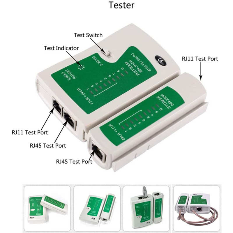 网络维护工具套装六类RJ45网线钳剥线打线刀测试仪寻线仪套装工具