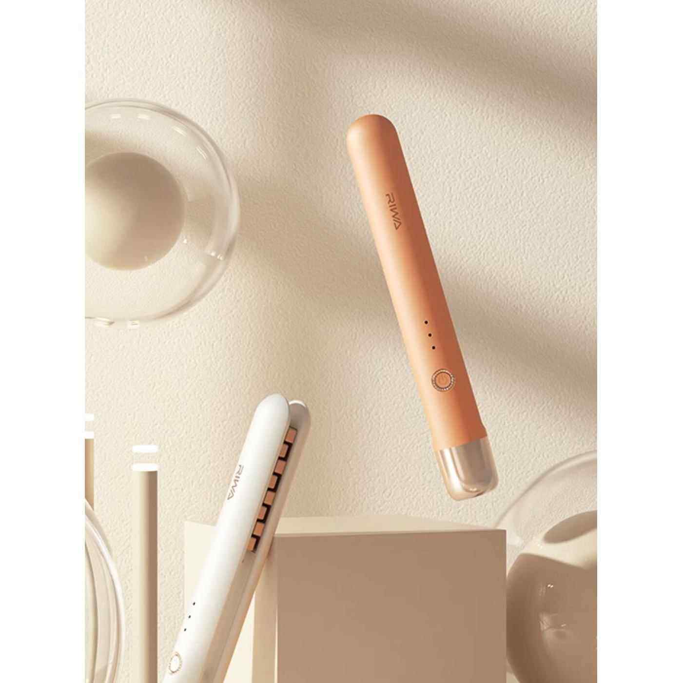 雷瓦迷你玉米烫夹板玉米须夹板蓬松神奇头顶造型垫发根小型卷发棒