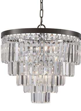 简约水晶灯RH餐厅卧室北欧书房服装咖啡茶室酒店别墅工程外贸厂销