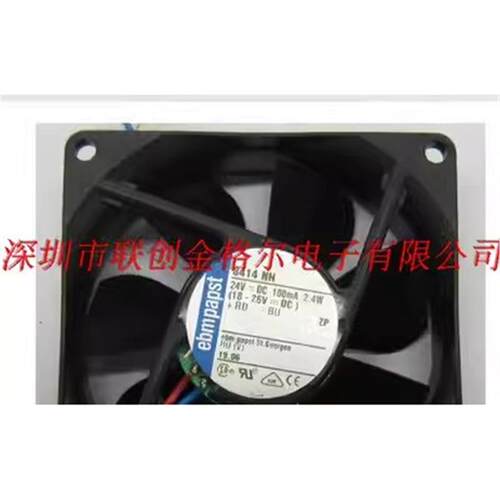 8414NH -221 24V100MA2.4W 8414NMU 24V 8414NR 8414MHR进口风扇