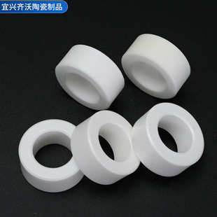 白色氧化锆陶瓷管陶瓷环 精密陶瓷绝缘工业陶瓷结构件异形件定 制