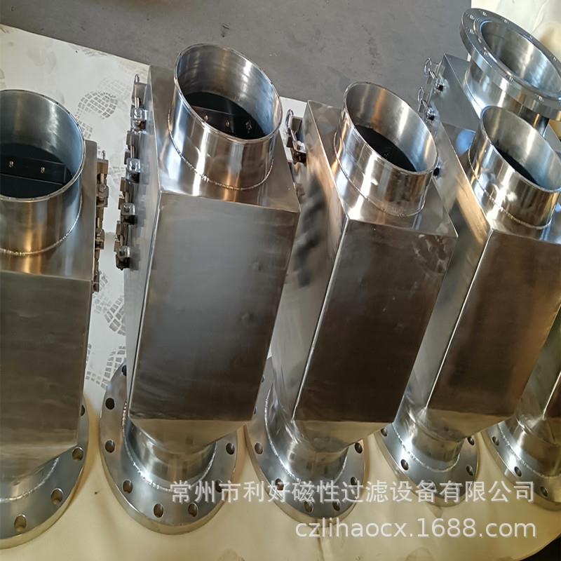 干粉过滤器不锈钢强磁棒永磁磁铁吸附除杂质抽拉式磁吸除铁设备