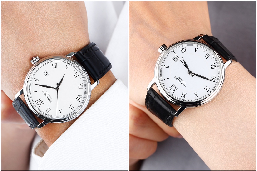 专柜价13100[9.8新]万宝龙传统系列U0112611腕表自动机械男士腕表