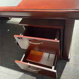 办公室BT 18181木实木办公电脑双面桌烤漆贴四纸贴实桌皮一米职员