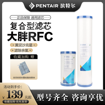 滨特尔家用大胖蓝瓶10/20寸PP复合颗粒活性炭RFC通用康尼蒂克滤