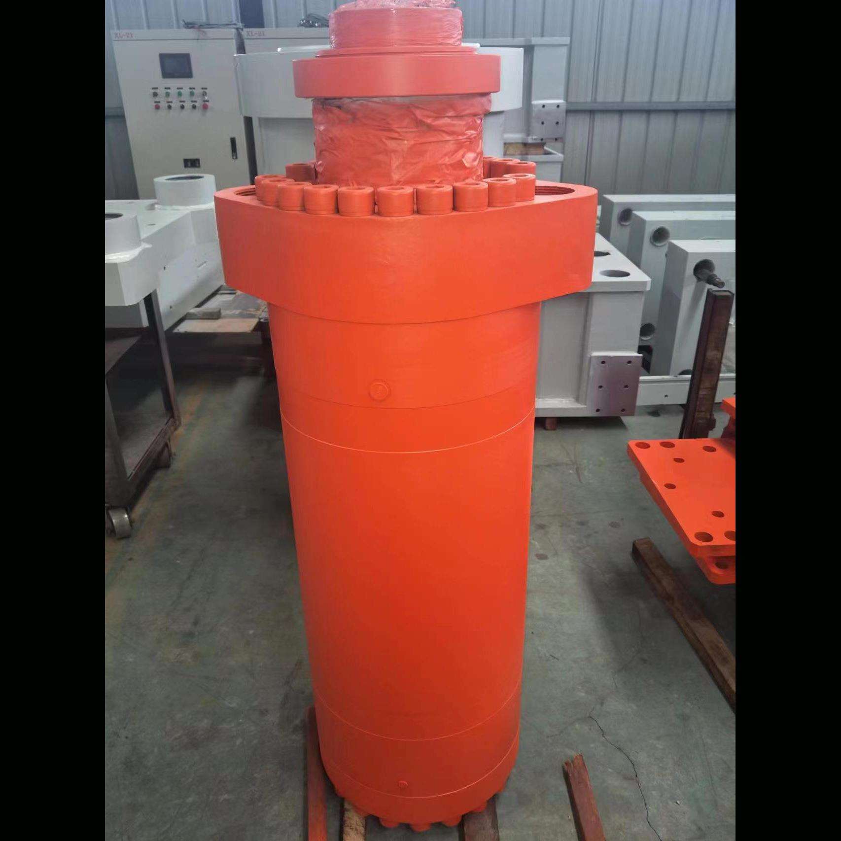 大吨位液压千斤顶液压油缸多节双向液压工程机械重型法兰油缸
