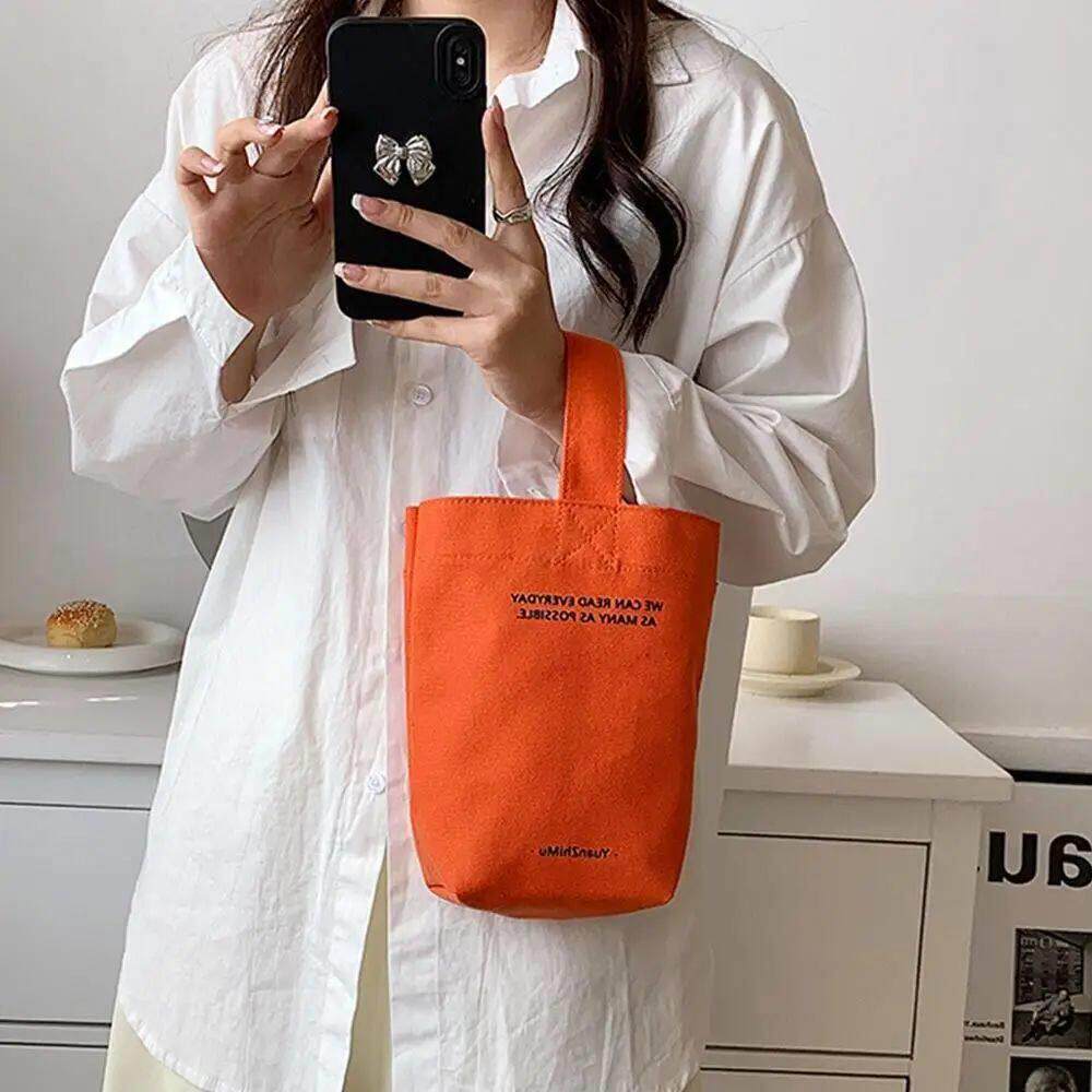 Casual Handbags Canvas Shoulder Crossbody Bags Large Capacit - 实物图