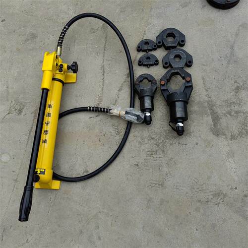 DN15-100钳口钳座环模单双卡电动卡压钳 分体式压管钳牌