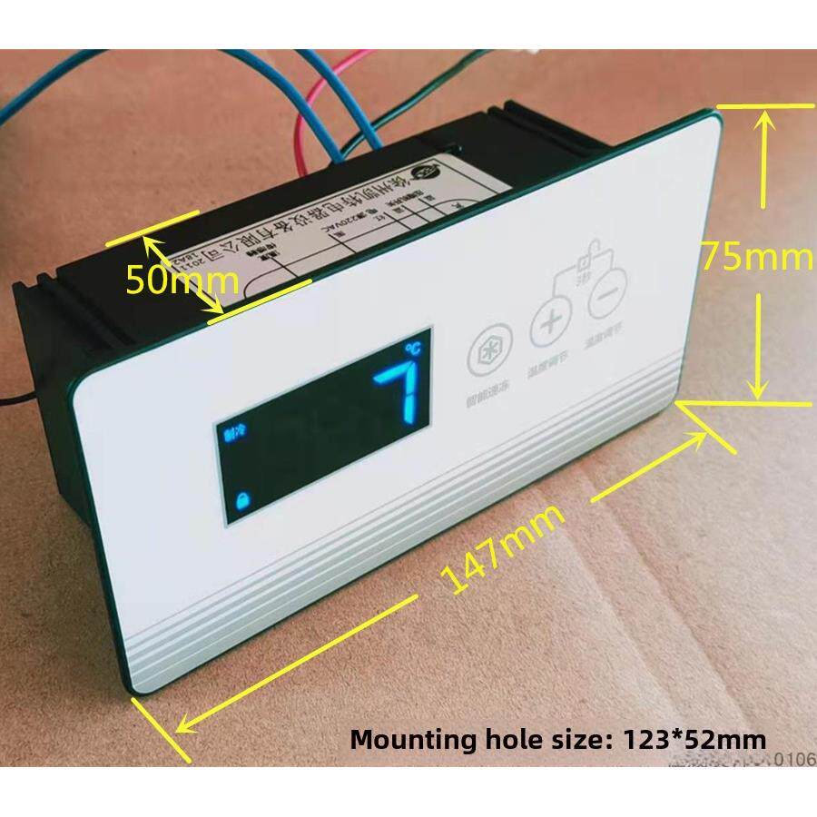 冷冻柜冷冻柜水平柜显示柜冰箱数显温度控制器数显计算机温度控制