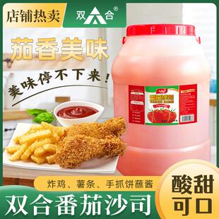 双合番茄沙司13.8kg大桶餐饮商用酸甜番茄酱手抓饼汉堡炸鸡蘸薯条