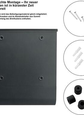 信工厂直销邮箱箱室外信箱挂墙创意S008壁挂邮式箱报邮筒创意信箱