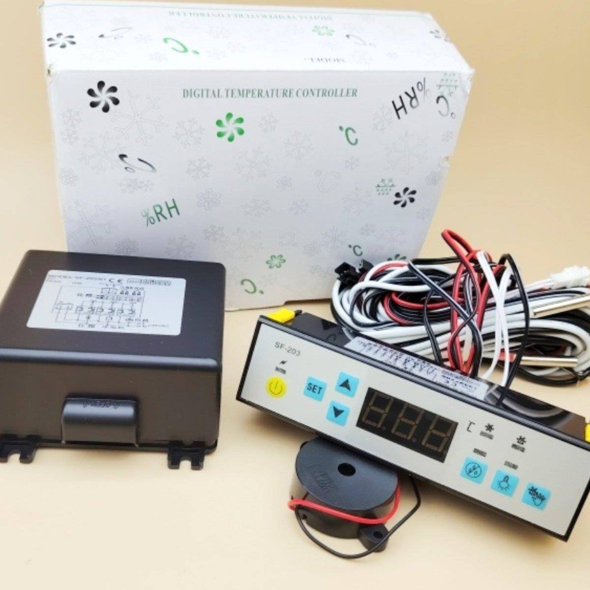 尚方SF-205N1冷柜冰柜展示柜数显温度控制器温控仪温控器报警恒温