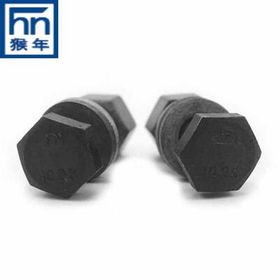 工厂直销10.9级强度螺栓钢结构工程用DIN6914大六角螺栓M22