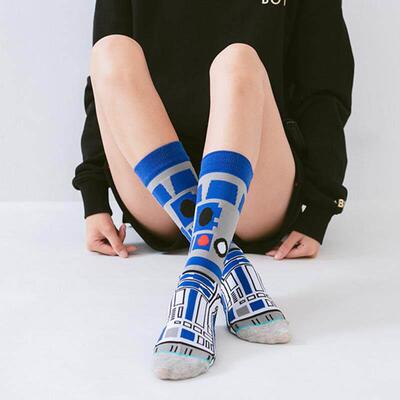 Star Wars Movie Stockings Master Yoda R2-D2 Cosplay Socks