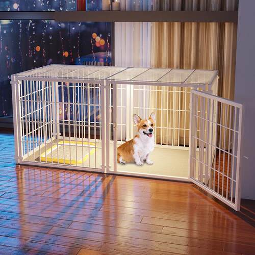 狗笼子大中小型犬带厕所分离超大自由空间室内加粗加厚特大泰迪