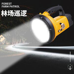 俱竟阳JY-722强光65W外接氙气手持远程充电式户外露营探照灯